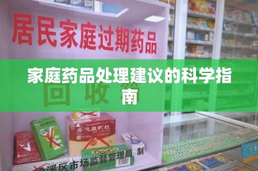 安阳家庭药品处理建议的科学指南