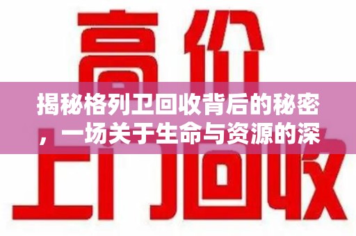 安阳揭秘格列卫回收背后的秘密，一场关于生命与资源的深刻探讨